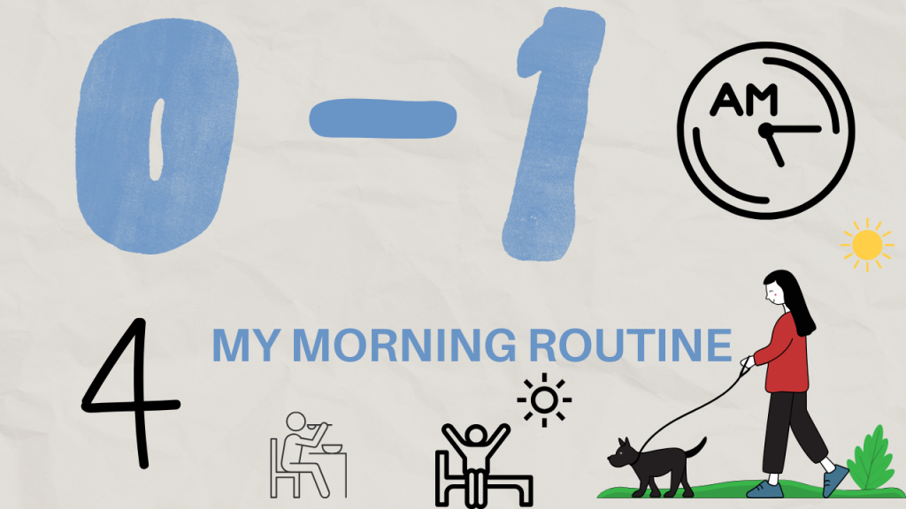 4 My morning routine