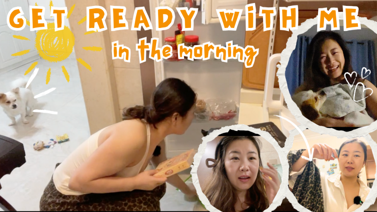 Get ready with me in the morning