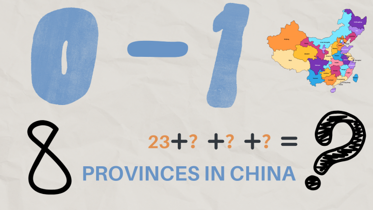 8 How many provinces in China?