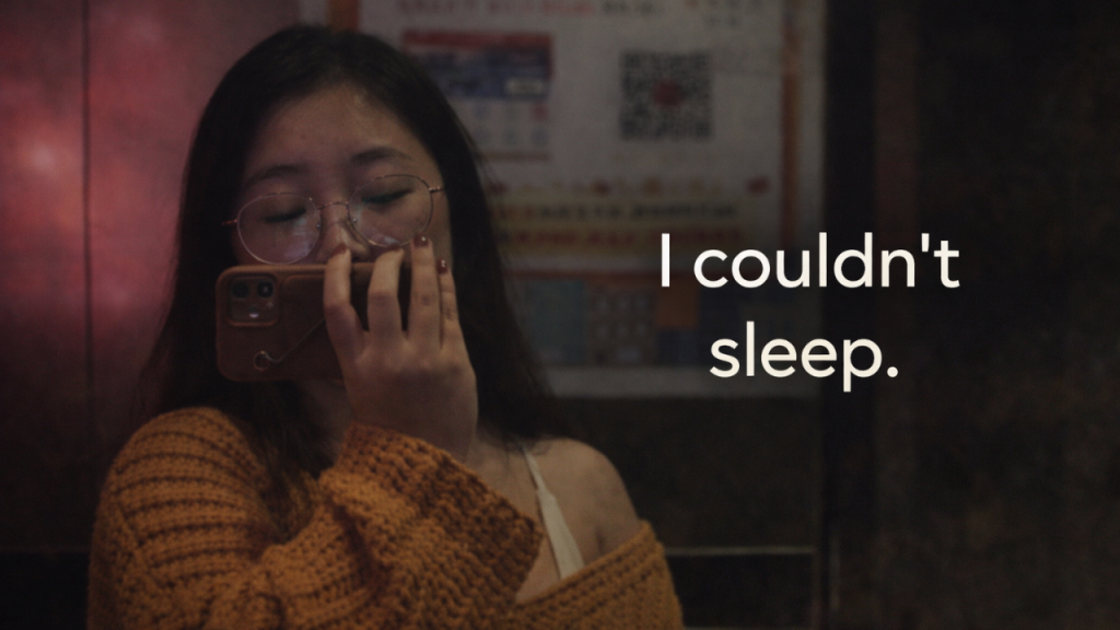 A sleepless night after watching that video