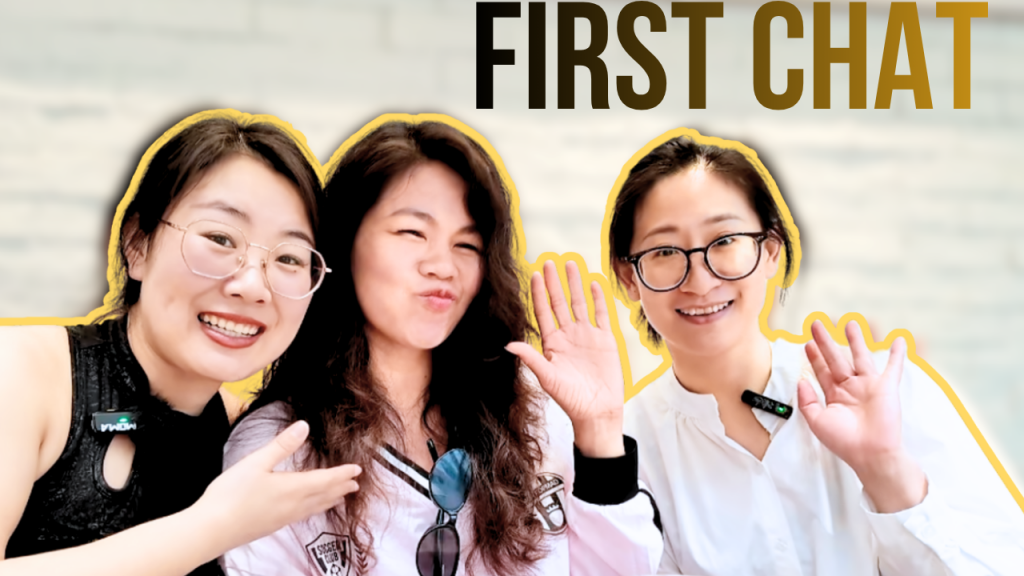 Our first chat