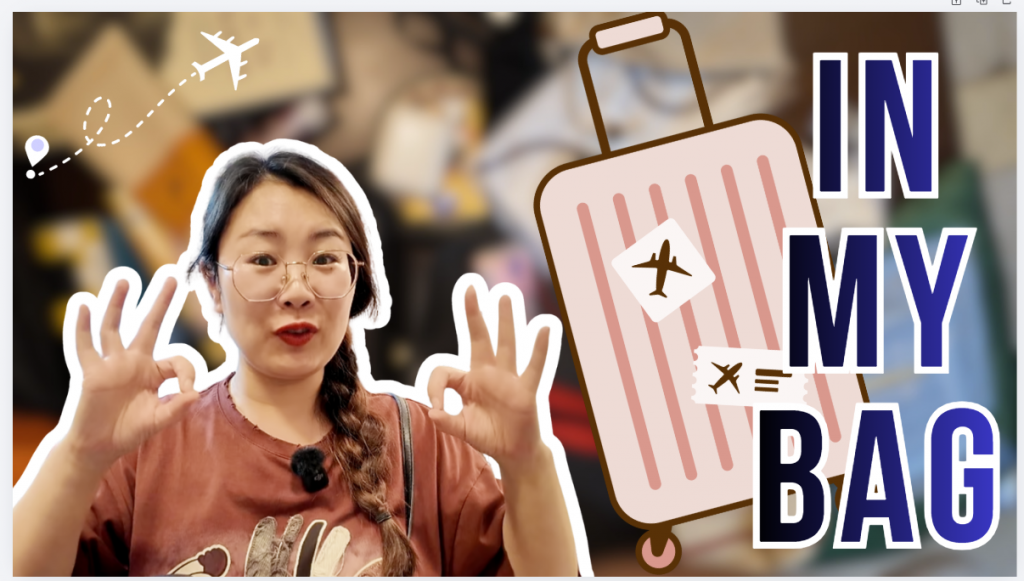 What I bring when I travel