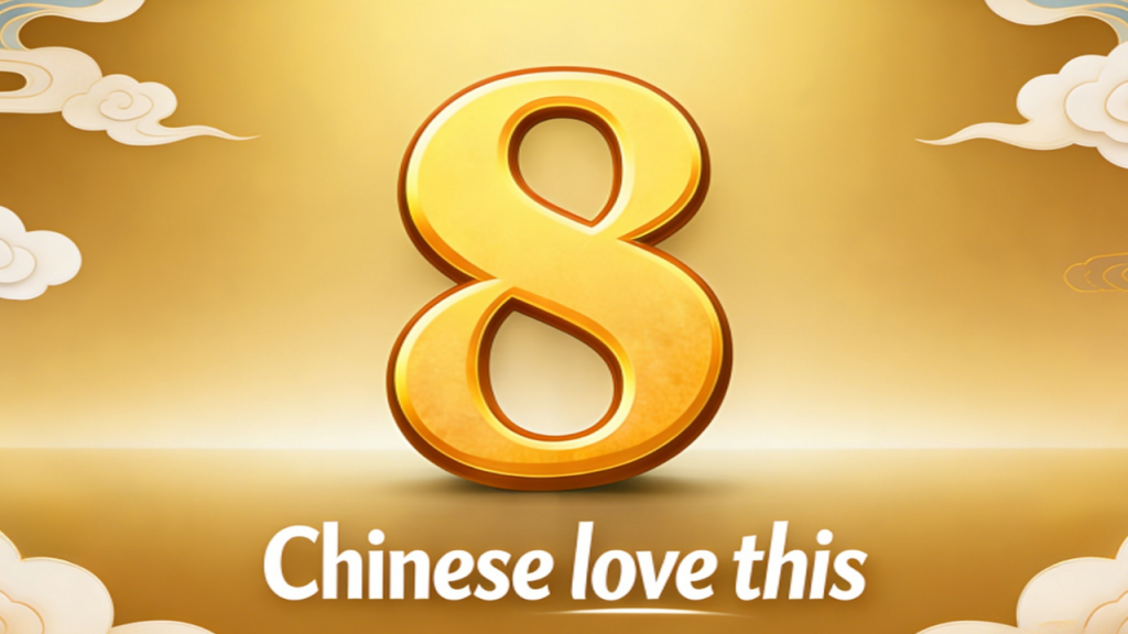 2. Why Chinese people love the number 8?