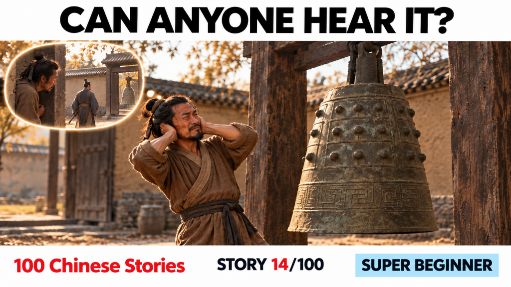 Story14 He covered his ears to steal a bell