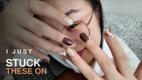 Doing my nails at home